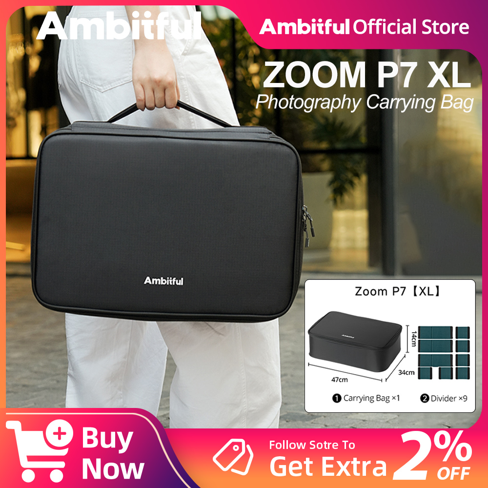 Drone Camera - Ambitful ZOOM P7II XL Fotografie Aufbewahrungstasche