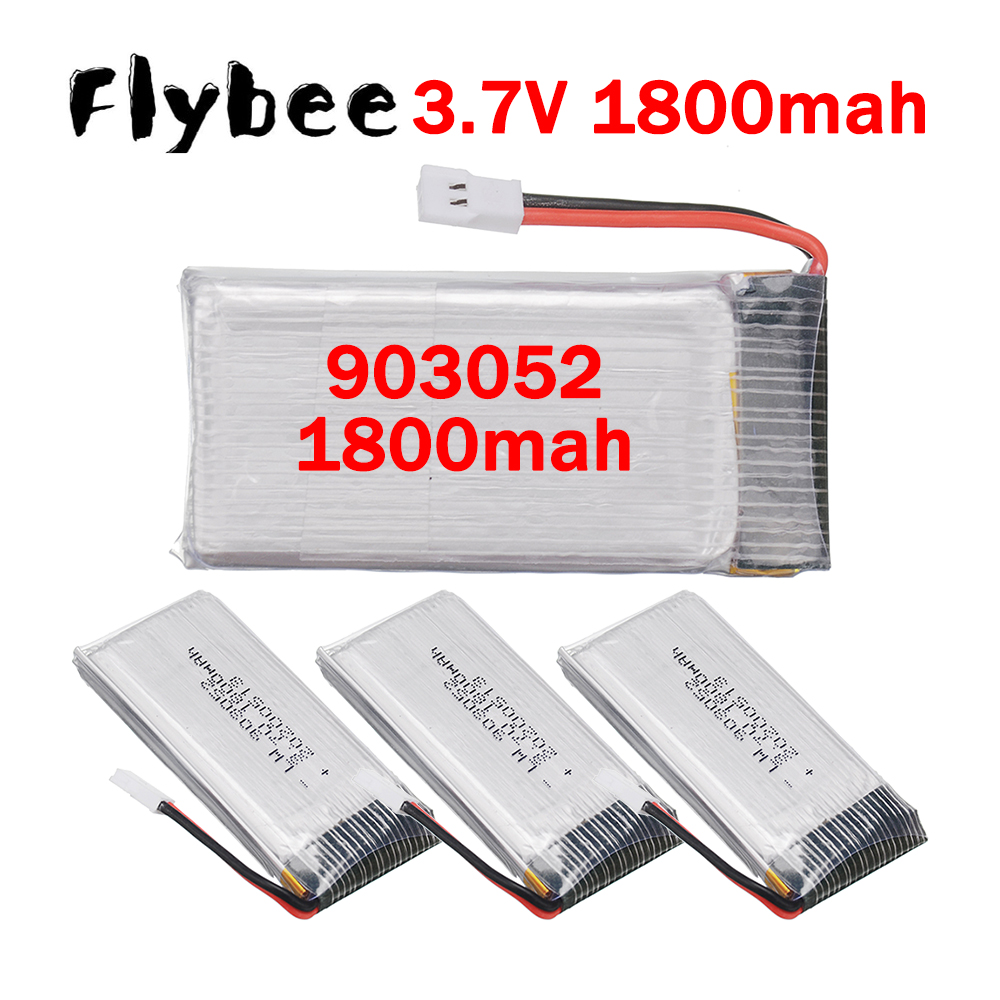 Drone Charger - 5-in-1-Ladegerät 903052 3,7V 1800mAh Lithium-Polymer-Akkus für