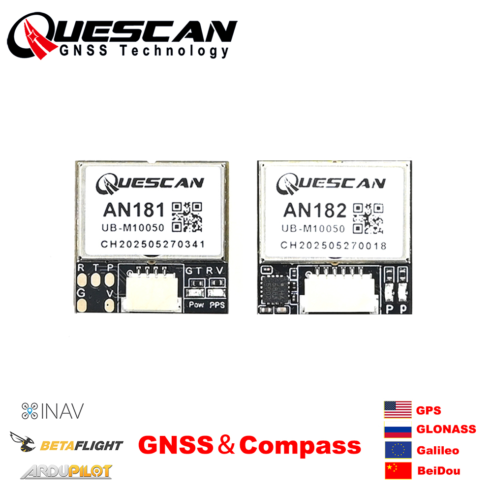 Drone Compass - QUESCAN 18mm M10 GPS GNSS Modul