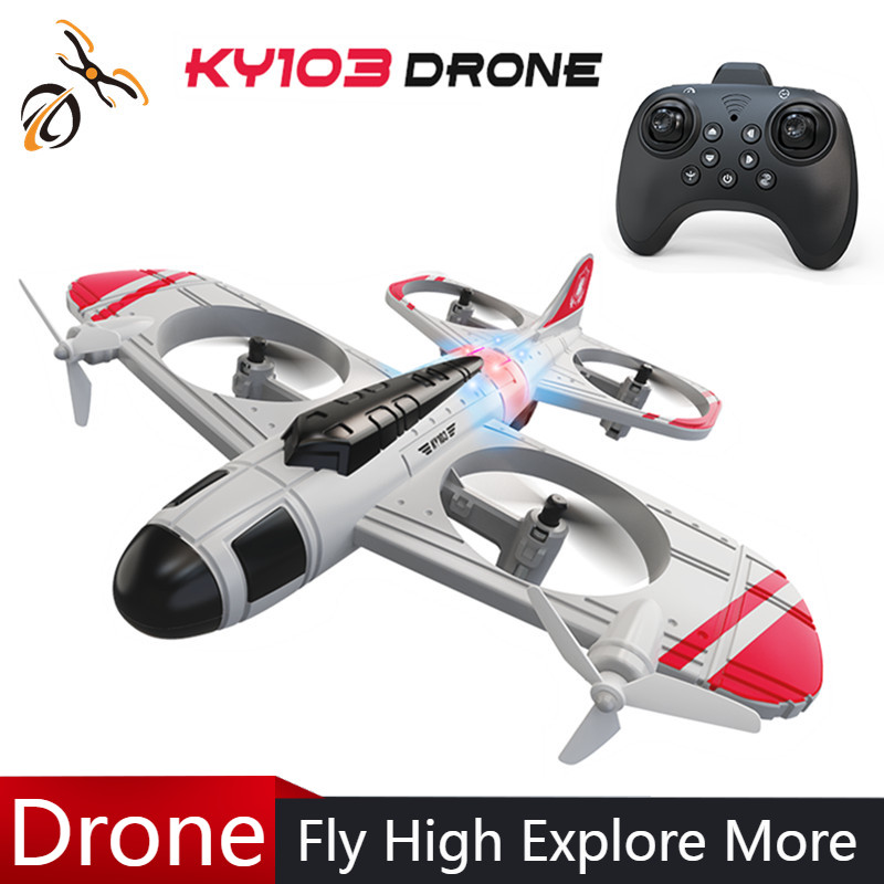 Drone Led Light - 2026 Ferngesteuertes KY103 RC Schaumstoff-Flugzeug 2.4G