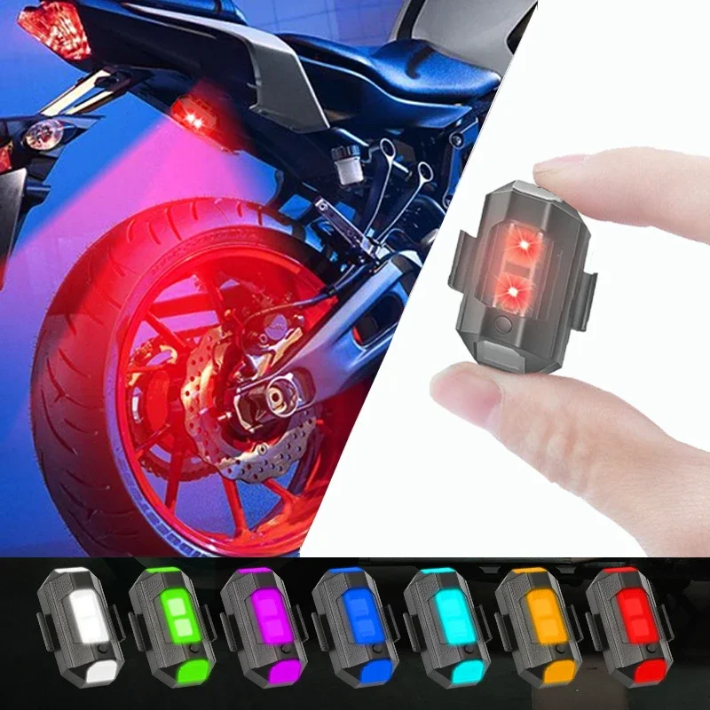 Drone Led Light - Motorrad Lichter Drone Strobe Licht USB