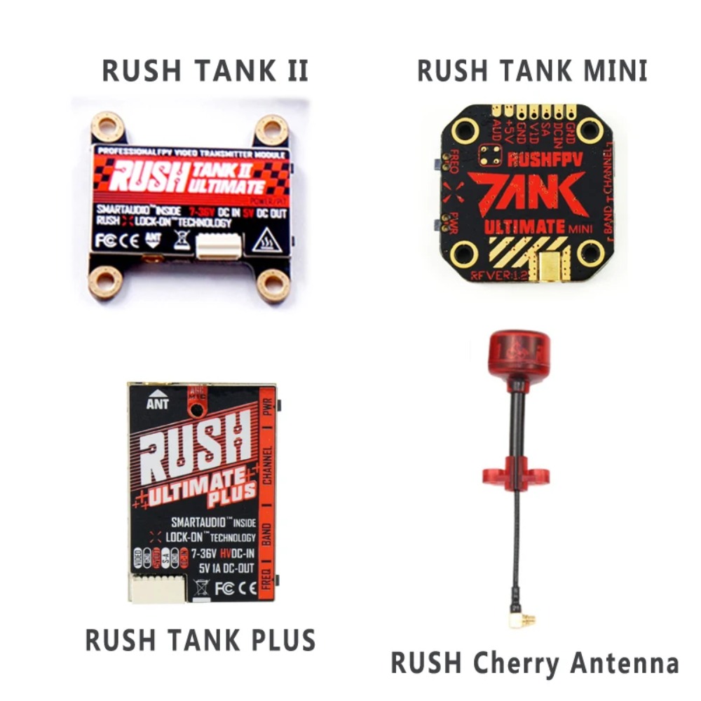 Drone Transmitter - RUSH TANK Ultimate II/Mini/PLUS/Solo VTX 5,8GHz