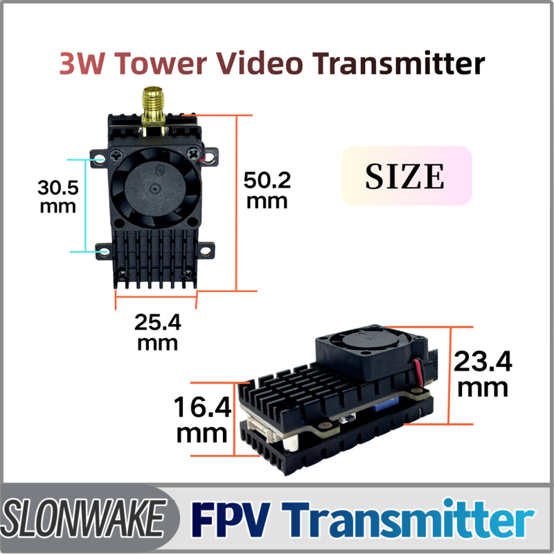 Drone Frame - SLONWAKE 5,8G 3000mW Simulation VTX FPV