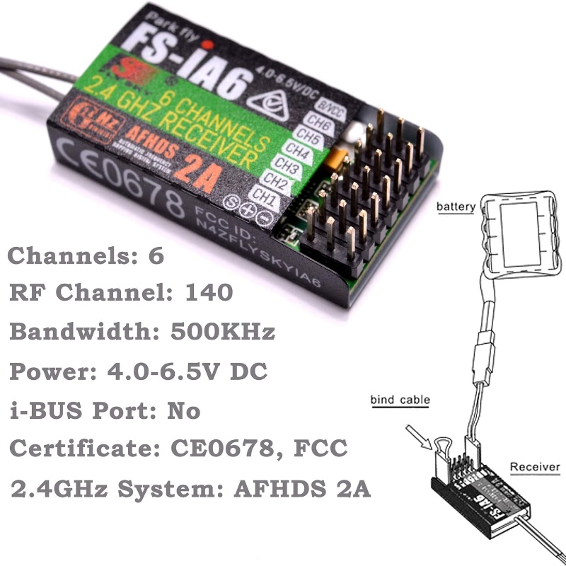 Flysky FS-IA6 Empfänger 6CH Du – Drone Antenna Bewertung und Preis