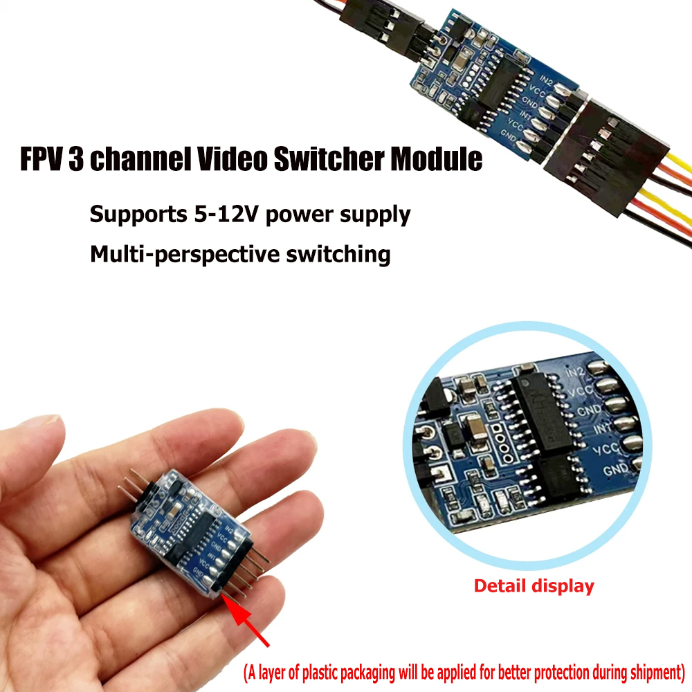 5,8G 3-Kanal-Video-Switcher-Mo – Drone Receiver Bewertung und Preis