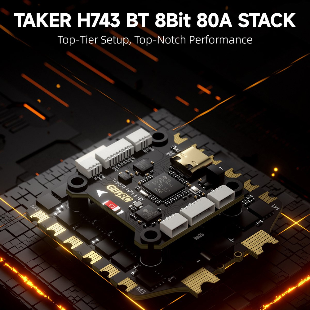 GEPRC TAKER H743 BT 8Bit 80A S – Drone Esc Bewertung und Preis