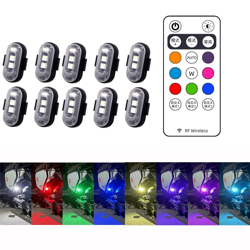 2/4/8pcs drahtlose Fernbedienu – Drone Led Light Bewertung und Preis