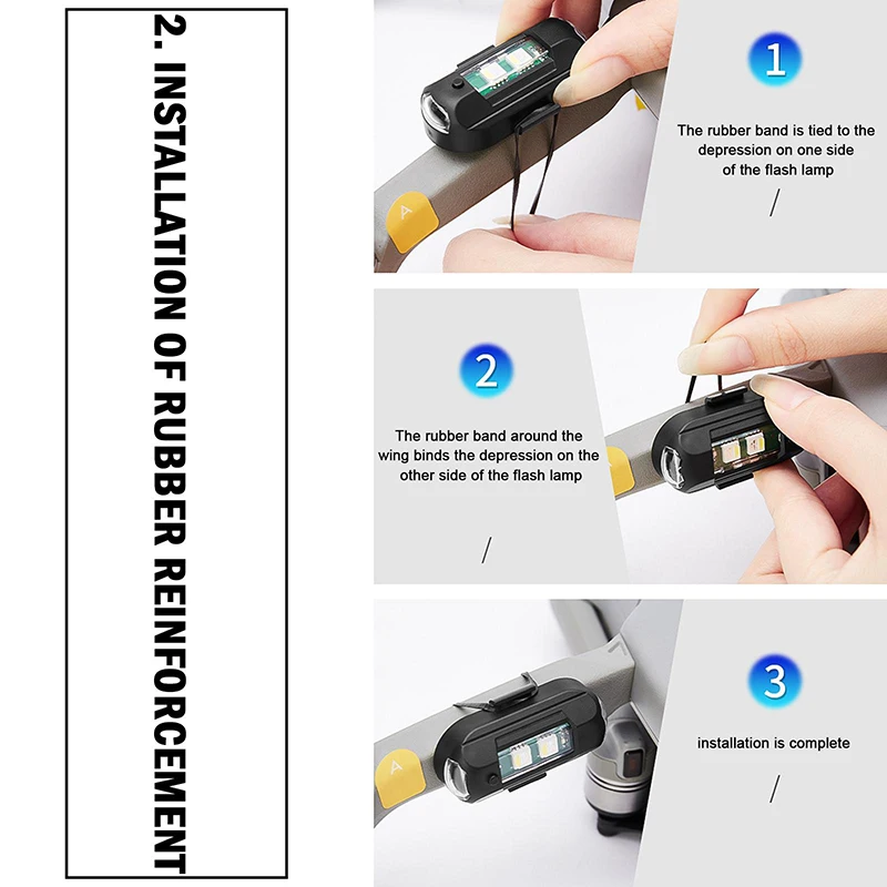 1 Stück Fernbedienung LED RGB  – Drone Led Light Bewertung und Preis
