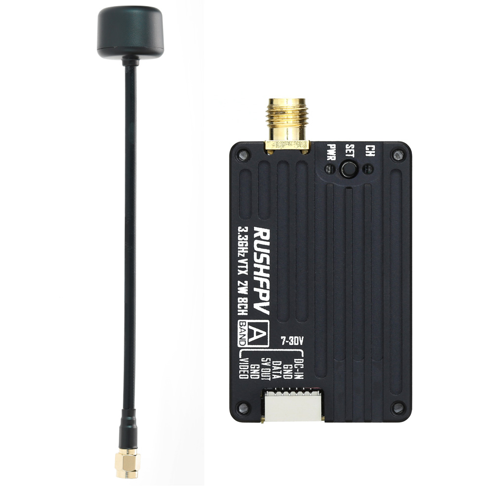 RUSHFPV 3.3G 2W VTX Sender FPV – Drone Antenna Bewertung und Preis