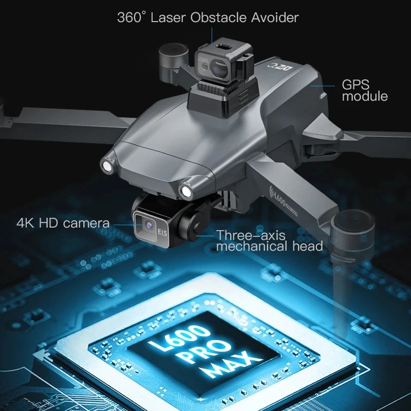L600 PRO MAX GPS Drone Profess – Drone Gimbal Bewertung und Preis