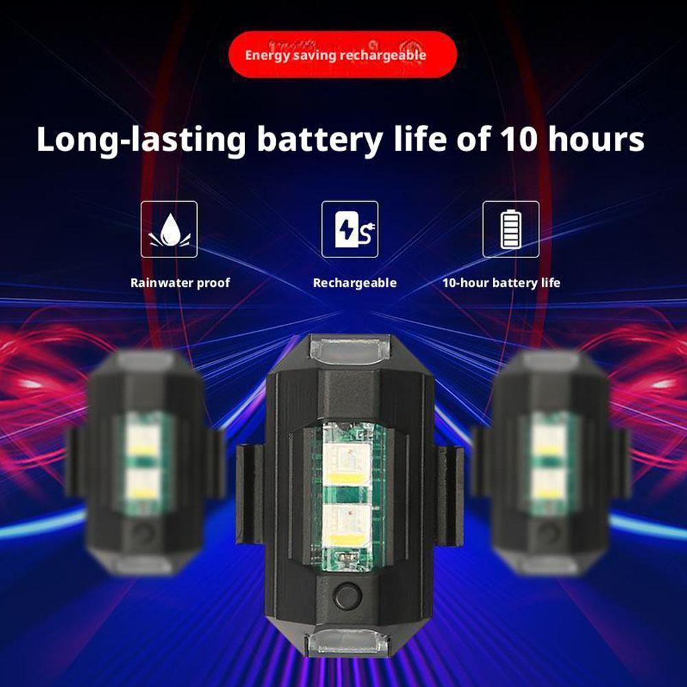 2 Stück Mini-LED-Blitzlichter, – Drone Led Light Bewertung und Preis
