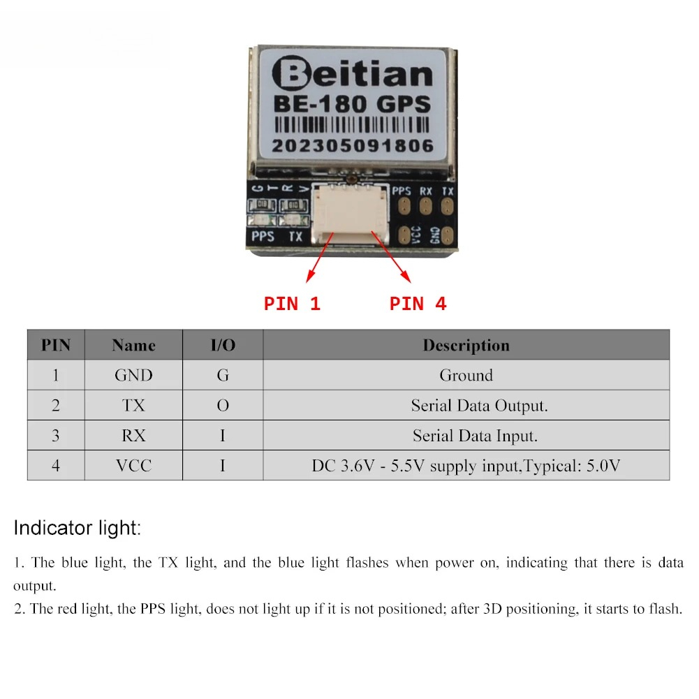 1/2/5 Stück Beitian BE-180 GPS – Drone Gps Module Bewertung und Preis