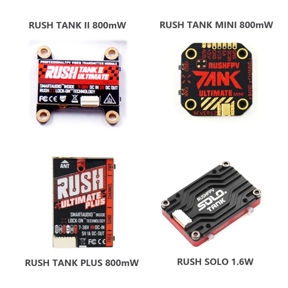 RUSH TANK Ultimate II/Mini/PLU – Drone Transmitter Bewertung und Preis