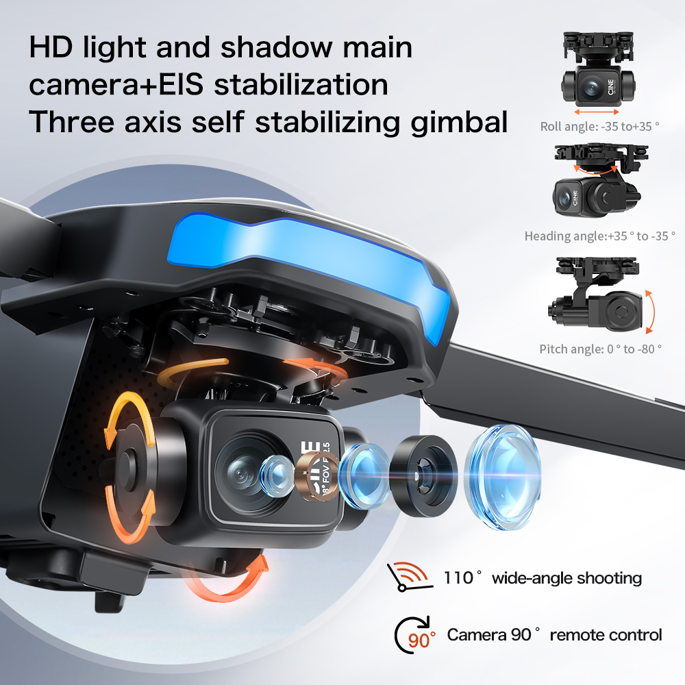 Neue S-X1 MAX Drohne GPS 8K Pr – Drone Gimbal Bewertung und Preis